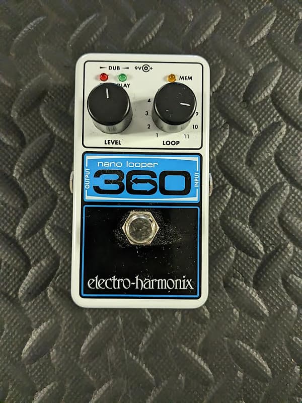 Electro-Harmonix 360 Nano Looper 2014 - Present - Black / White / Blue image 1