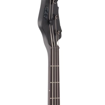 ESP LTD AP4 Black Metal Bass Black Satin image 4