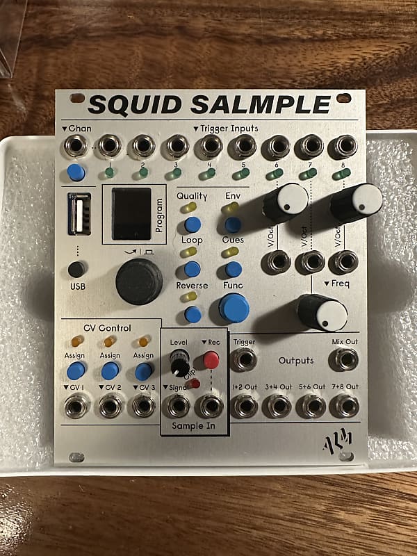 ALM/Busy Circuits Squid Salmple - Silver | Reverb