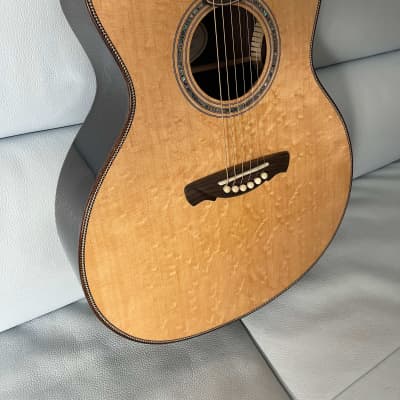 Hsienmo Autumn Bear-claw Sitka Spruce + Wild Indian Rosewood Full Solid Acoustic Guitar SOLD image 2