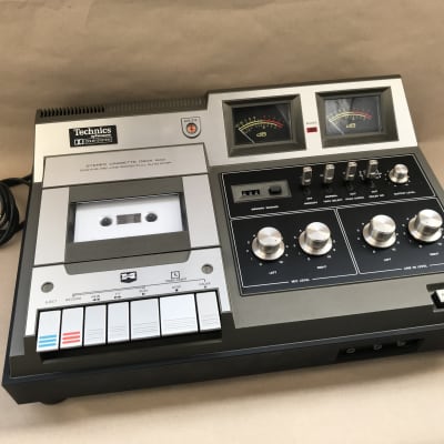 ★Technics STEREO CASSETTE DECK RS-640U　♪ Technics RS-640U Stereo Cassette Tape Deck Vintage Analog