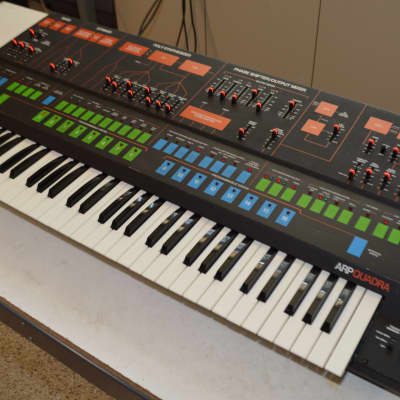 Restored ARP Quadra Synthesizer Keyboard with new sliders! image 2