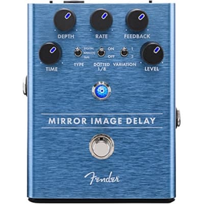 Genuine Fender Mirror Image Delay Electric Guitar Effects Stomp-Box Pedal image 1