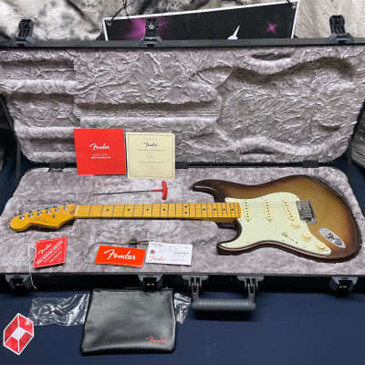 Fender Lefty American Ultra Stratocaster Guitar with Case 2021 image 1