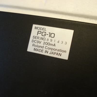 Roland PG-10 Programmer for D-5, D-10, D-20, D-110 image 4