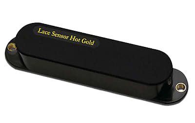 Lace Sensor Hot Gold Single Coil Pickup - Hot Bridge - 13.2k - Black image 1