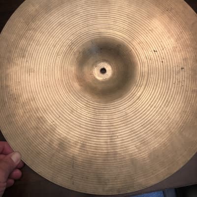 Zildjian Vintage Cymbal Pack (20" Ride,18" Crash, & 14" Hi Hats) 70s image 17