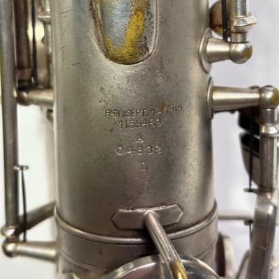 Wow! 1930’s Martin Elkhart Indiana Alto Saxophone image 6