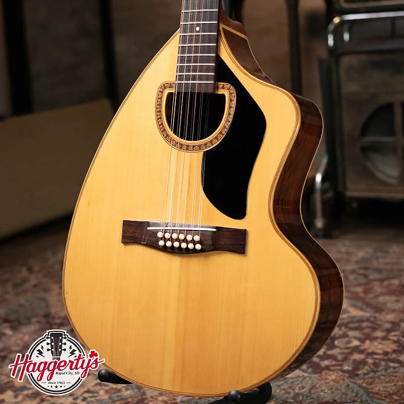 Giannini Craviola 12-string Acoustic Guitar with Hardshell | Reverb