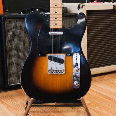 Fender Road Worn 50s Tele Electric Guitar MN Blonde Telecaster - 0131212307  - Made in Mexico | Reverb
