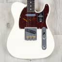 Fender American Professional II Telecaster Guitar, Rosewood, Olympic White