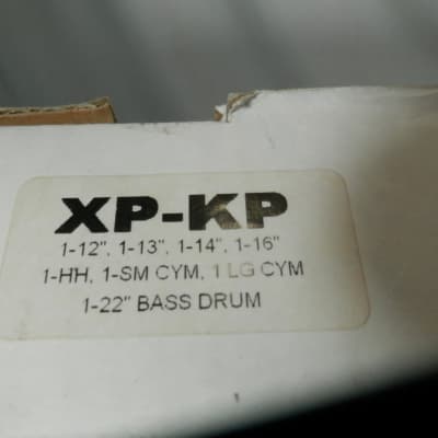 Xymox XP-KY Drum Muff Set Drum Muffle Mutes 8 piece Set 12" 13" 14" 16" 22", HH, Cym Sm, Cym Lg image 3