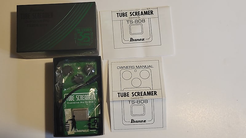 Ibanez TS808 Tube Screamer 35th Anniversary Overdrive Pedal