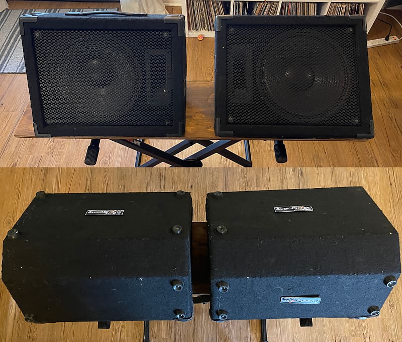 SoundTech (Audio Choice) Unpowered Wedge Monitors (Pair) Reverb