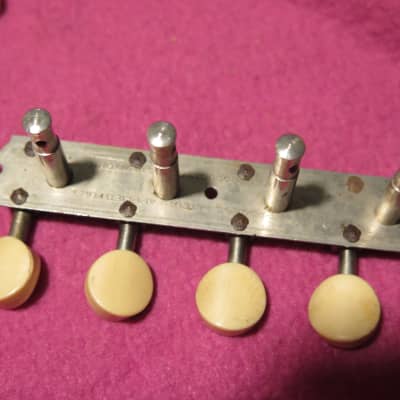 vintage 1920's waverly mandolin tuners "patent applied for" signed for Gibson A F style Loar martin image 13