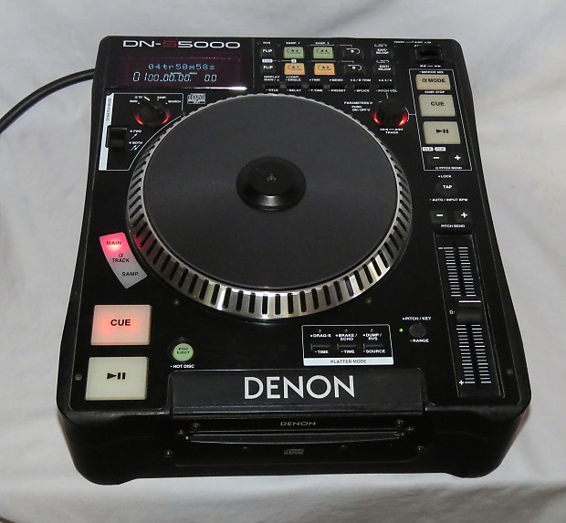 Denon DN-S5000 Professional Desktop DJ CD Player (w/Torq Control CD)