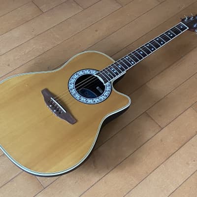 Ovation Celebrity CC57 Super Shallow 1980 Natural Made in