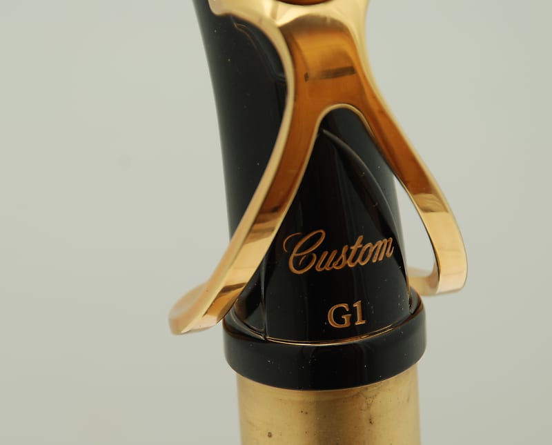 Yamaha's Professional Black Custom G1 Alto Saxophone Neck | Reverb