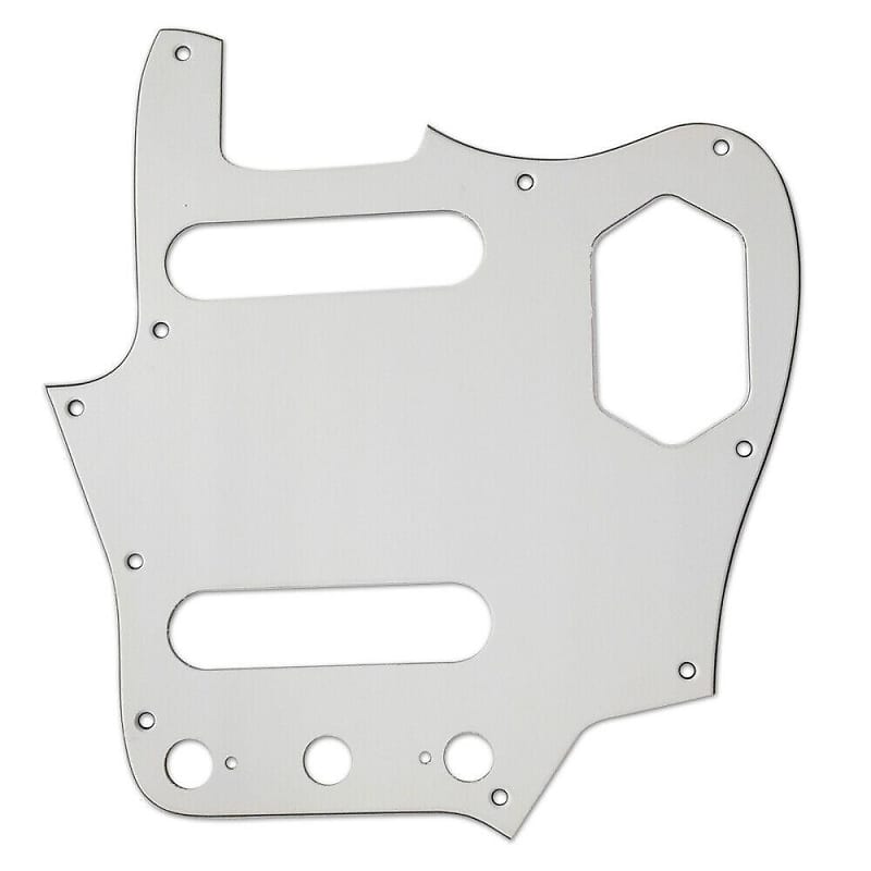 American Vintage Series Jaguar Pickguard - White | Reverb