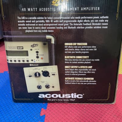 Acoustic A40 Instrument Amplifier, 2018 image 3
