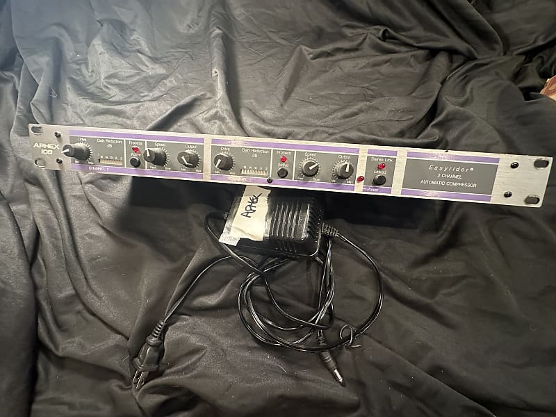 Aphex 108 Easy Rider 2 Channel Automatic Compressor | Reverb