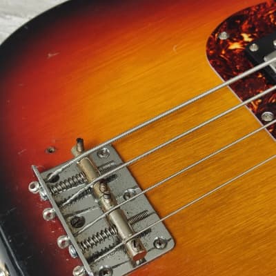 1970's Unknown Japanese Precision Bass w/Humbucker (Sunburst) image 3