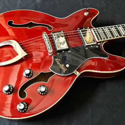 Hagstrom Viking - Wild Cherry Transparent image 1