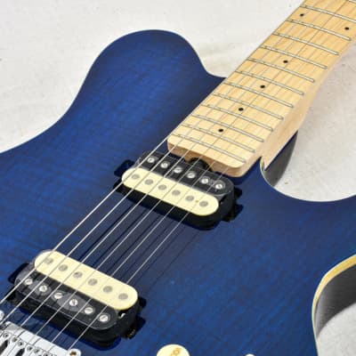 Sterling by Music-Man Axis Maple Top - Neptune Blue image 7