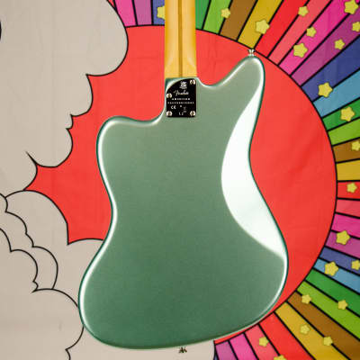 Fender American Professional II Jazzmaster®, Maple Fingerboard, Mystic Surf Green Electric Guitar image 11