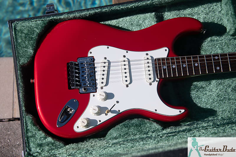 1992 Fender Pro-Feel STM-85 F2 - Candy Apple Red - w
