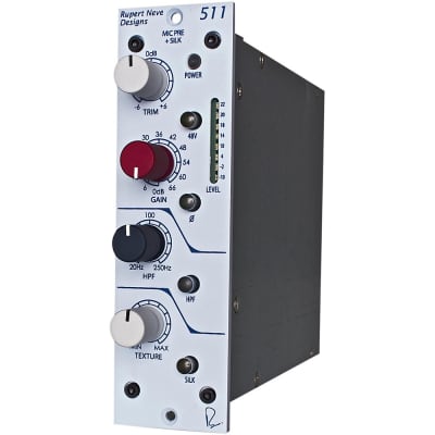 Rupert Neve Designs Portico 511 500-Series Mic Preamp with Texture Control image 2