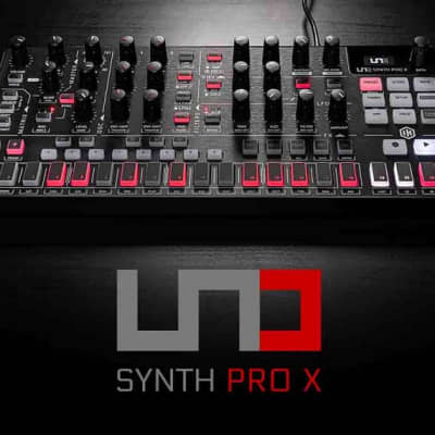IK Multimedia UNO Synth PRO X Analog Desktop Synthesizer Module image 1