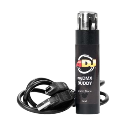 American DJ ADJ MyDMX Buddy DMX Lighting Control Software+USB Dongle Interface image 3