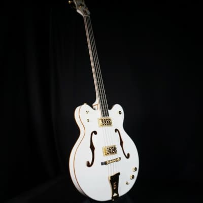 Gretsch G6136LSB White Falcon Bass (Actual Bass Guitar) image 9