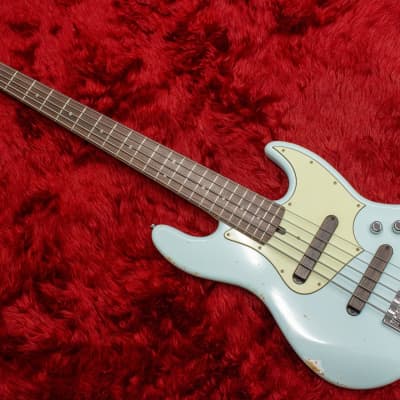 new】Xotic Bass / XJ-1T/5st Sonic Blue M-Aged/Ash/R #J-2929 4.49kg