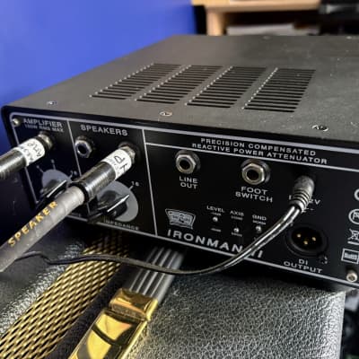 Tone King Ironman II 100-Watt Precision Compensated Reactive Power Attenuator 2018 - Present - Black image 4