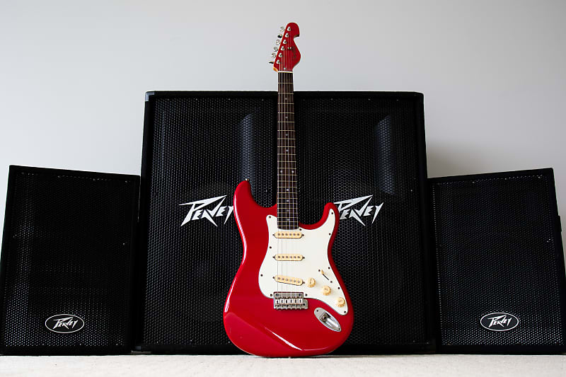 HURRICANE BY MORRIS STELLA SUPER STRAT COPY JAPAN 1980'S