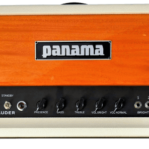 Panama Guitars Marauder 40W All-TubeHandwired Headw/ Built-in Attenuator(Mora/Ivory) Direct Shipping image 1