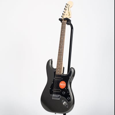 Squier Affinity Series Stratocaster HH - Laurel Charcoal Frost Metallic image 2
