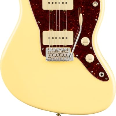 Fender American Performer Jazzmaster Electric Guitar Rosewood FB, Vintage White image 10