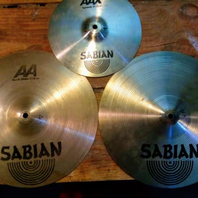 Sabian  AA 2006 Rock Set 10/14HH/16/18/20" Cymbal Pack image 5