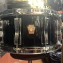 NEW! Ludwig Gloss Black Wrap Classic Series Maple Shell 6.5 x 14" Snare Drum - Awesome Sound!