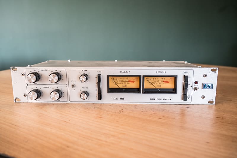 Urei 1178 ステレオコンプレッサー Dual Peak Limiter Urei 1178 Stereo Dual Peak Limiter Vintage Rare– Retro Gear Shop