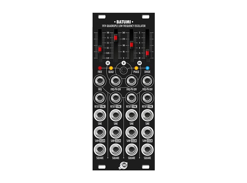 XAOC Devices Batumi v1 ブラックパネル付 Xaoc Devices Batumi Quadruple Low Frequency Oscillator | Reverb