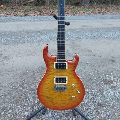 Samick Ultramatic UM4 PRS Style MIK Korea Duncan Design Grover Tuners Wilkinson Tremolo image 2