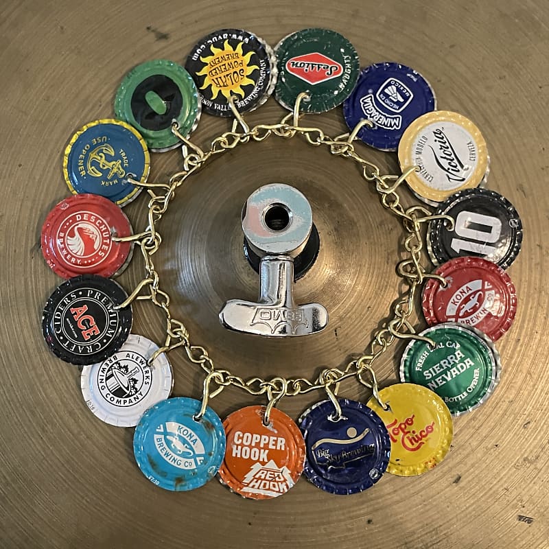 Upcycled Percussion - Bottle Cap Ching Ring - Hi Hat | Reverb