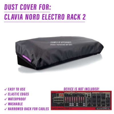 DUST COVER for CLAVIA NORD ELECTRO 2 RACK