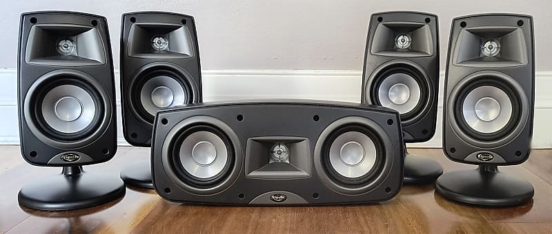 Klipsch Quintet III Surround Sound Speakers x 5  			