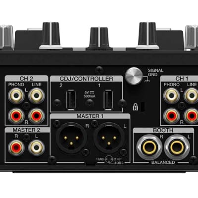 Open Box: Pioneer DJ DJM-S7 Scratch-Style 2-Channel Performance DJ Mixer - Black image 5