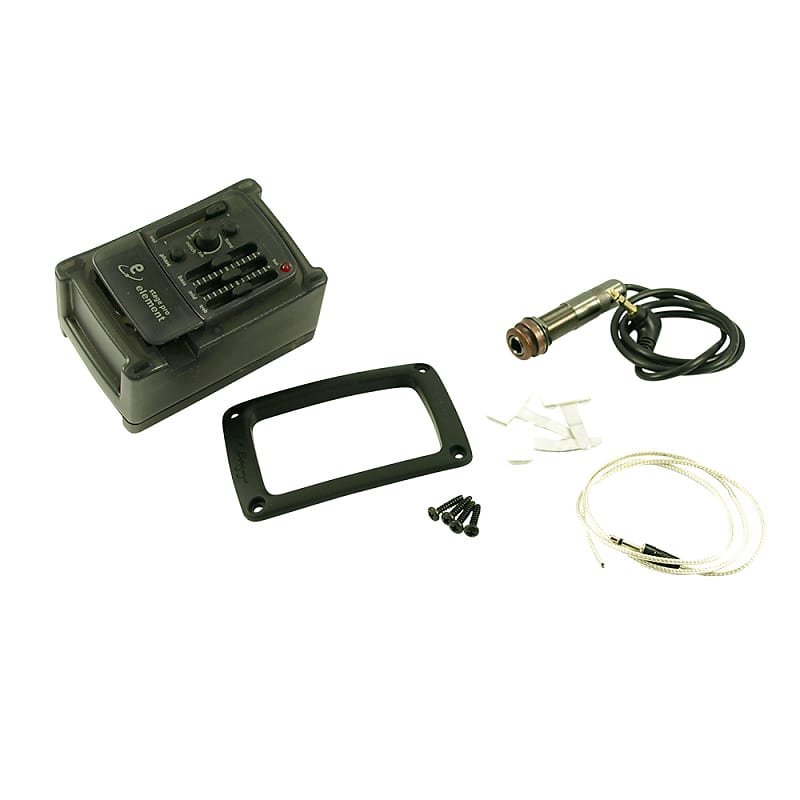 L.R. Baggs Stagepro Element Active System Undersaddle Pickup With Side-Mount Preamp For Acoustic Guitar image 1